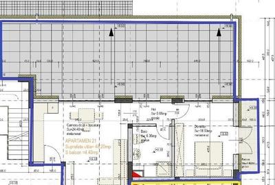 Apartament 2 camere cu terasa 54 mp de vanzare in Complexul Brubus - 6