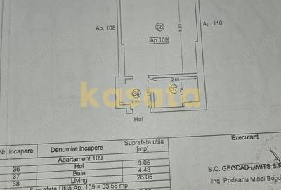 Garsonieră decomandată, mobilată în Nord - 3