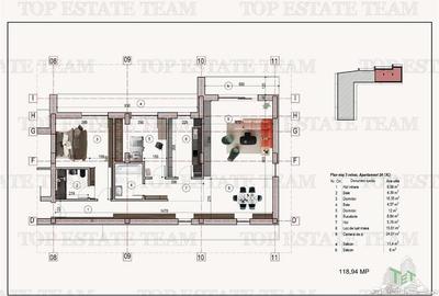 Apartament 3 camere 2 bai bloc nou metrou 1 Decembrie 1918