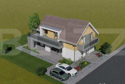 Casă cu 4 camere cu Teren 500 Mp în Central
