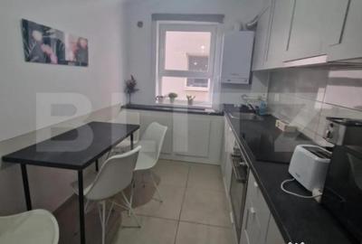 Apartament cu 3 camere decomandat, mobilat în Tractorul - 8