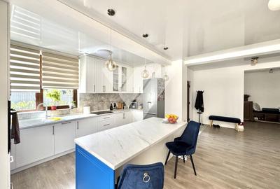 Casa de lux 4 camere terasa pivnita si teren 1007 mp Daia Noua Sibiu - 9