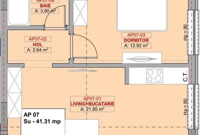 Apartament decomandat în Central - 3