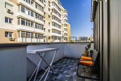 Militari Carabusului, 2 camere, mobilat, utilat, etaj 3, lift, terasa 17 mp - 14