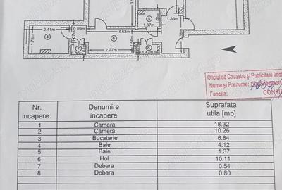 Apartament cu 2 camere decomandat în Siderurgiștilor