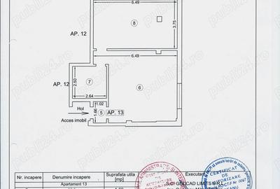 Apartament cu 2 camere semidecomandat în Central - 9