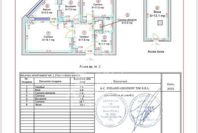 Apartament 2 camere, etaj 1,centrala proprie, zona Saguna - 1