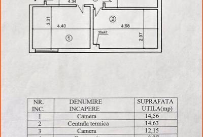 Garsonieră decomandată în Dămăroaia - 1