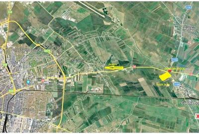 Teren Construcții intravilan de 112600 mp, în Exterior Nord