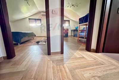 Casa individuala P+1+M, Chiajna - mobilata si utilata, cartier privat - 2