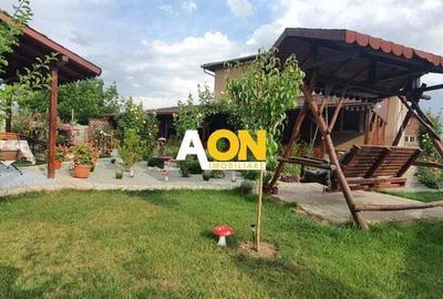 Casa 10 camere, 1000 mp teren, la asfalt, Barabant