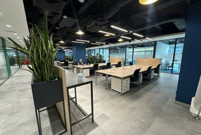 Birouri private in coworking Supertree, amenajat 2025 – metrou Dimitrie Pompeiu - 4