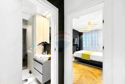 Vedere directa spre Pia?a Unirii, finisaje lux, apart. chirie, 97.6 mp - 7