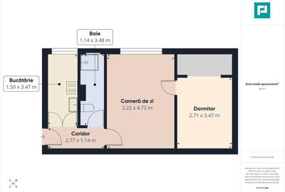 Apartament 2 camere, Grigore Ureche - 8