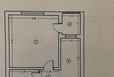 Garsonieră în Burdujeni - 1