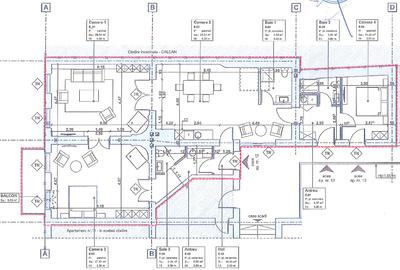 Apartament cu 4 camere circular, mobilat în Central - 12