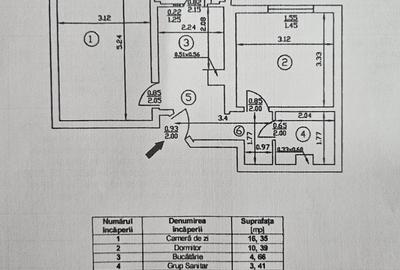 Apartament cu 2 camere decomandat, mobilat în Nicolae Grigorescu - 8