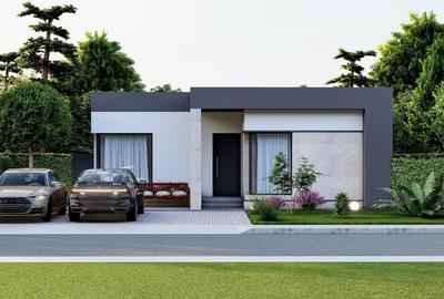 Casă individuală cu 3 camere în Vidra