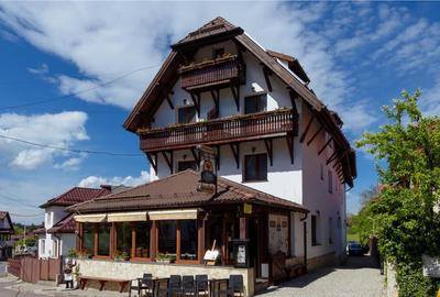Langa Castelul Bran: Pensiune restaurant transfer afacer