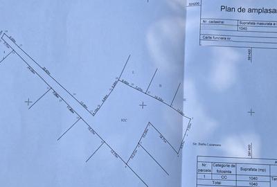 Teren Construcții intravilan de 1040 mp, în Dristor - 2