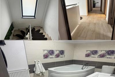 Casa vila P+1+pod , 3 dormitoare, Centru Sabareni ,12 km Bucuresti - 3