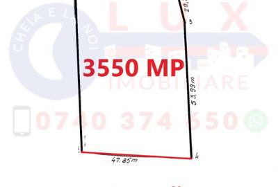 Teren de 3550 mp, în Sarinasuf - 2