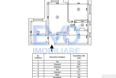Apartament cu 3 camere în Tătărași - 4