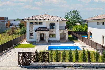 Vila de lux cu piscina, cartier rezidential, disponibila imediat - 1