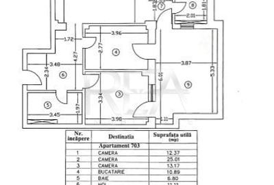 Apartament de vanzare/3 camere /Inchiriat /  contract pe 3 ani / - 14