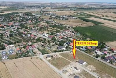 Teren de vanzare 681 mp in Bucova? | Utilita?i | 65/mp+TVA - 3