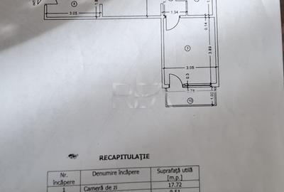 Apartament cu 3 camere semidecomandat, mobilat în Păcii - 14