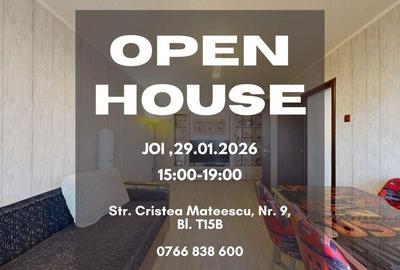 Apartament cu 2 camere decomandat, mobilat în Tei