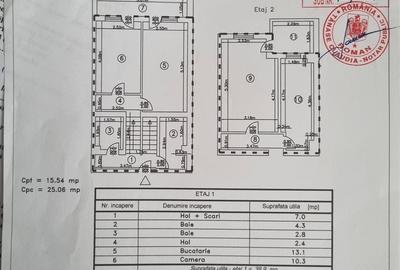 Apartament cu 3 camere în Central - 3