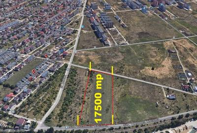 Chiajna teren 17500 mp pt. blocuri(P+14), Comision 0% - 3
