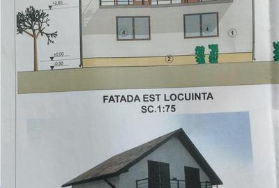 Casă individuală cu 4 camere cu Canalizare în Exterior Est - 3
