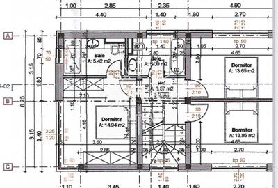 CASA DUPLEX CU CF DE VANZARE IN MANASTUR | ZONA CAMPULUI | SEMIFINISAT - 3
