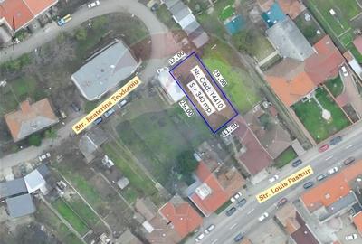 Teren intravilan 340 mp in zona centrala - Str. Ecaterina Teodoroiu - 1
