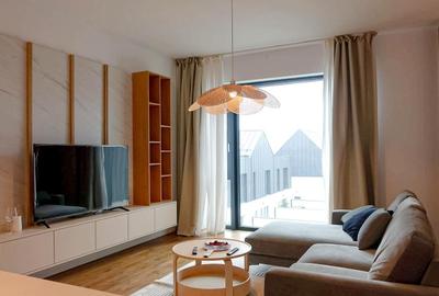 Apartament cu 2 camere semidecomandat în Pipera