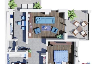 Apartament 2 Camere Tip A2.1 de in Ansamblul Green Residenc - 1