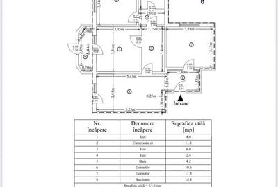 Apartament 3 camere etaj 1, modern,terasa,balcon,2 boxe,loc parcare,C.Romanului - 15