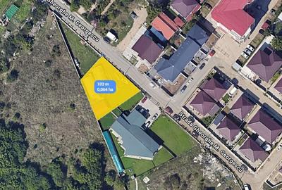 Teren Construcții intravilan de 640 mp, în Central