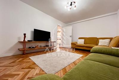 Apartament cu 3 camere decomandat, mobilat în Dacia