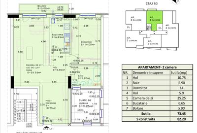 2 camere, Baneasa-Biharia, imobil 2025 - 10
