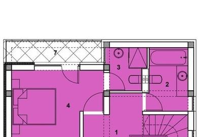 Casă individuală cu 4 camere cu Canalizare în Central - 4