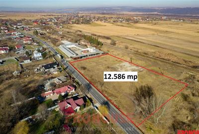 Teren 12.586mp - DN15 - Bacau - Buhusi - deschidere 162ml - - 1