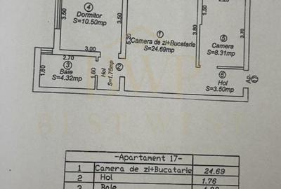 Apartament 3 camere, Giroc Eso - 11
