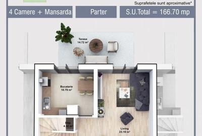 Ultima Vila de Vanzare Chiajna situate intre Padure si Lac,Comison 0 - 7