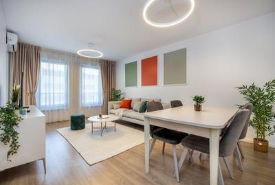 Apartament cu 2 camere semidecomandat, mobilat în Pipera - 1