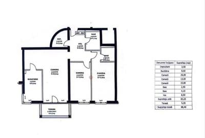 Apartament cu 3 camere decomandat în Avantgarden - 3