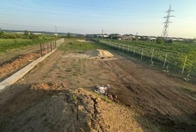 Vand teren intravilan 2000 mp, deschidere DJ602, constructie începuta - 7